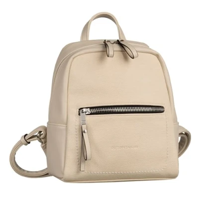 Afbeelding van TOM Tailor Tamara CITY Rugzak, Dames, Maat: One Size, Beige
