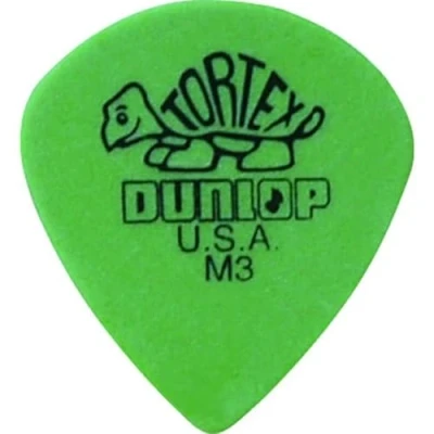 Afbeelding van Dunlop Tortex® Jazz III Medium plectrum Groen 6 stuks