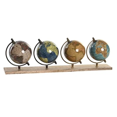 Afbeelding van Decoratieve figuren DKD Home Decor 50 x 10 15 cm Multicolour Koloniaal