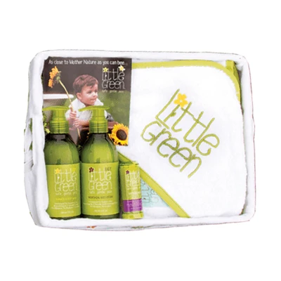 Afbeelding van Little Green Baby Bundle Basket