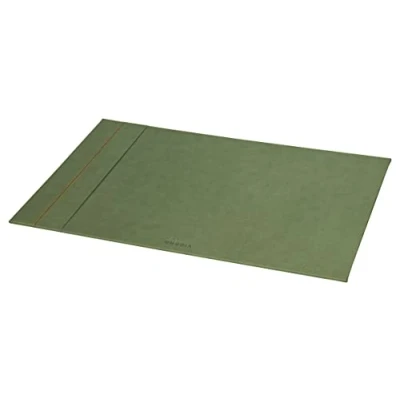 Afbeelding van RHODIA 194483C Handonderlegger, stijf, salie, 60 x 40 cm, oranje buitenkant van kunstleer collectie Home Office Rhodiarama organisatie voor kantoor en opslag design