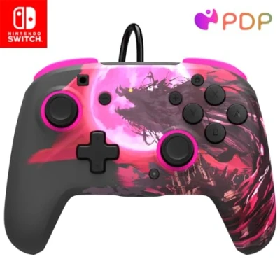 Afbeelding van PDP Gaming Rematch Bedrade Controller Calamity Ganon USB Nintendo Switch