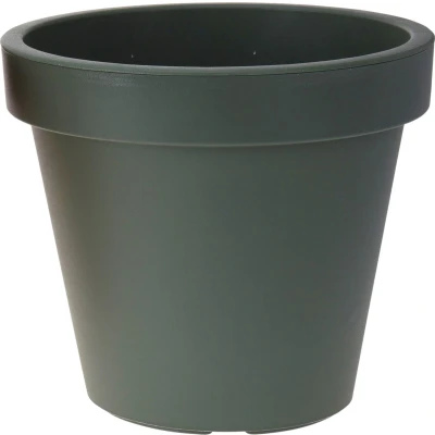Afbeelding van Bloempot E&amp;K Rond 30 cm Groen