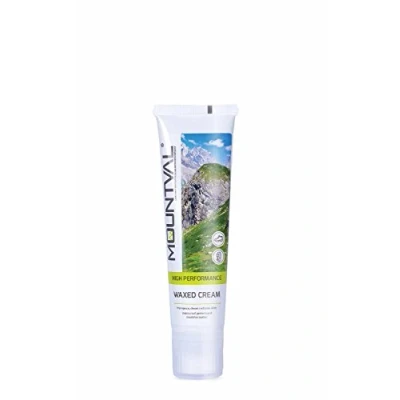 Afbeelding van Mountval Wascrème, voedend en waterdicht, voor wandelschoenen van leer, met spons gebruik (transparant)