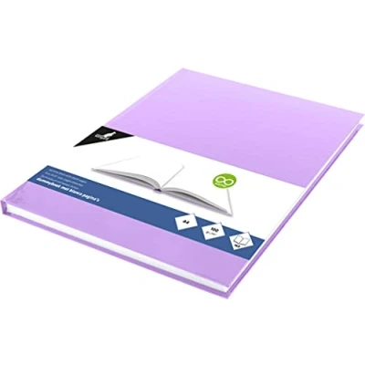 Afbeelding van Dummyboek, blanco hard cover, violet pastel