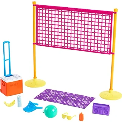 Afbeelding van Barbie The Ocean Beach Volleyball Speelset