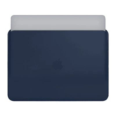 Image de Original Apple ﻿Housse Cuir pour MacBook 12 pouces Blue Bleu Véritable