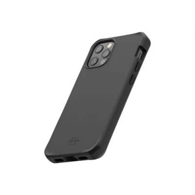 Image de Mobilis SPECTRUM Coque de protection pour téléphone portable robuste recyclé antimicrobien Impacthane Noir intense Apple iPhone 13 14