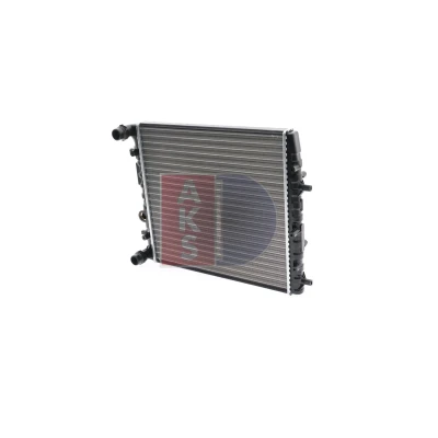 Afbeelding van AKS DASIS 491120N Radiateur 430 415 23 Koelribben mechanisch gelast VOLKSWAGEN: Polo IV Hatchback, SKODA: Fabia 2, SEAT: Ibiza 3