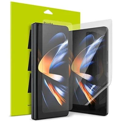 Afbeelding van Ringke Dubbele beschermfolie voor Samsung Galaxy Z Fold 4, hoogwaardige volledige beschermfolie, eenvoudig aan te brengen, geschikt hoesjes, display