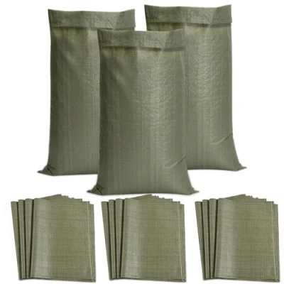 Afbeelding van Sac a Gravats Chantie,Sac Jardinage Dechets 80x120cm,15 Pcs Gravat,Sac Chantier,Sacs Gravats,Sac de Jardin pour Protection et Stockage des Déchets