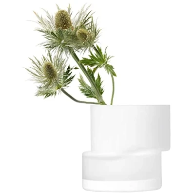 Afbeelding van L.S.A. Tier Kandelaar met Kaars 13,5 cm White / Glass