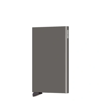 Afbeelding van Secrid Cardprotector Kaarthouder earth grey Dames portemonnee