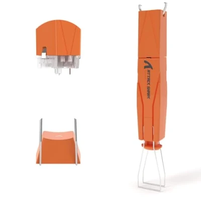 Afbeelding van ATTACK SHARK KS01 Tire clés 2 en 1 et Extracteur de Commutateur pour Claviers Mécaniques, Réglable Acier Inoxydable 304, sans Effort Orange
