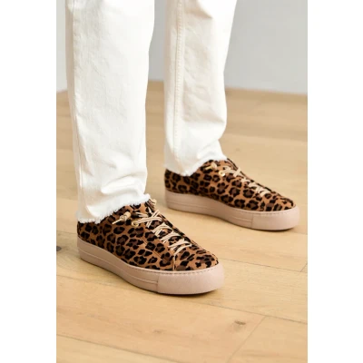 Afbeelding van Paul Green Sneakers laag, Dames, Maat: 37, Sisal Veloursleer