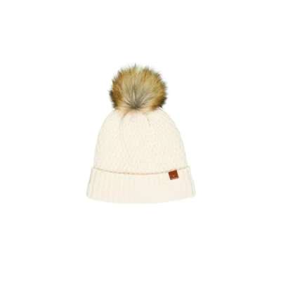 Afbeelding van Callaway Ladies Pom Beanie Creme