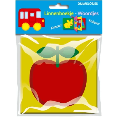 Afbeelding van Duimelotjes bad en linnenboekjes Linnenboekje Woordjes