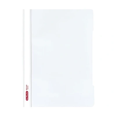 Afbeelding van Herlitz Schnellhefter A4 PP Quality weiß 1er