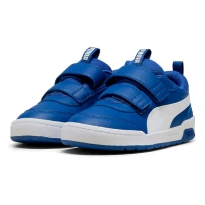Image de PUMA Multiflex 2 SL V Ps Baskets unisexes pour enfant, Clyde Royal Blanc, 28 EU