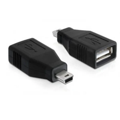 Afbeelding van Delock USB A Mini (0.01 m, 2.0), kabel