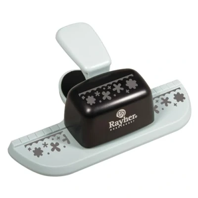 Image de Perforatrice de bordures fleurs (papier jusqu&#039;à  200g/mÂ²) rayher