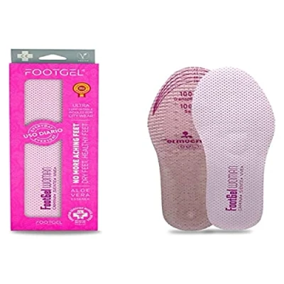 Afbeelding van Footgel inlegzolen Ultra City Wear voor dames Aloe Vera Roze 39 42