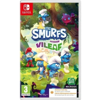 Afbeelding van The Smurfs Mission Vileaf Code in a Box (NSW) Nieuw