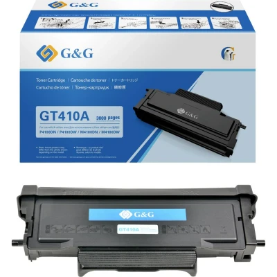 Afbeelding van G&amp;G Toner GT410A Origineel Zwart 3000 bladzijden