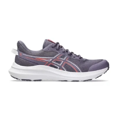 Afbeelding van Asics JOLT 5 Hardloopschoenen voor op de weg, Dames, Maat: 36, Greyish purple/coral reef Textiel/ synthetisch