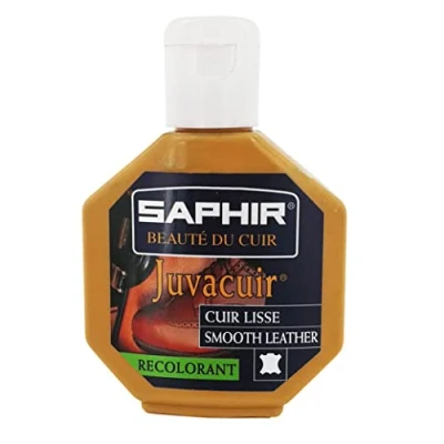 Afbeelding van Saphir Juvacuir kleur 39 Naturel (lichtbruin) recolorant Cuir Lisse zacht leer verbeteraar professionele kwaliteit