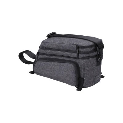 Afbeelding van Bbb Bagagedrager Tas Carrierpack Extensions Grijs Melange 6.5+5l