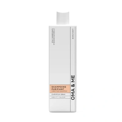 Afbeelding van OMA &amp; ME Shampoo voor vet haar reinigt het hoofdhuid en zorgt de juiste verdeling van talg, haarverzorging 91% ingrediënten natuurlijke oorsprong, gemaakt in Frankrijk 250 ml