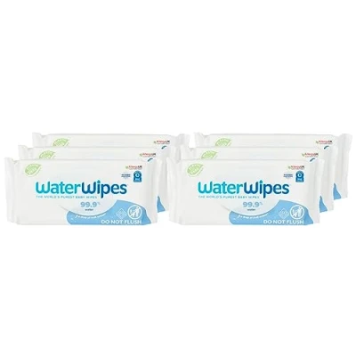 Afbeelding van WaterWipes Billendoekjes Bio 6 x 60 stuks 360 doekjes