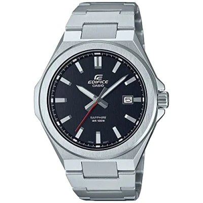 Afbeelding van Casio Edifice EFB 108D 1AVUEF Herenhorloge 45 mm Zilverkleurig