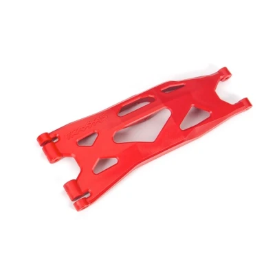 Afbeelding van suspension arm, lower, red (1) (left, front or rear) (for use with #7895 X Maxx, WideMaxx, kit)