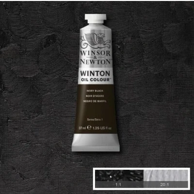 Afbeelding van Winton 37ML 331 Ivory Black 24