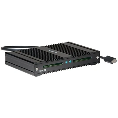 Afbeelding van Sonnet SF3 Series CFast 2.0 Pro Card Reader Kaartlezer (CFast Type II, Car (USB C), Geheugenkaartlezer, Zwart