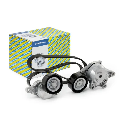 Afbeelding van SNR KA859.51 Poly V riem set PEUGEOT: 208 I Hatchback, Expert III Van, Partner II CITROËN: Berlingo II, Dispatch Van