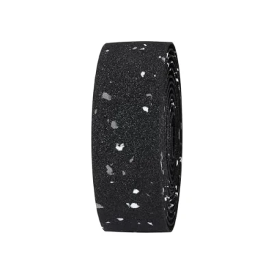 Afbeelding van BBB Cycling RaceRibbon ECO Stuurtape Stuurlint Race Fiets Tape Fietsstuur Zwart Gespikkeld 200 x 3 cm BHT 01ECO