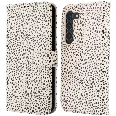 Afbeelding van imoshion Hoesje Geschikt voor Samsung Galaxy S23 Design Bookcase smartphone Desert Dots