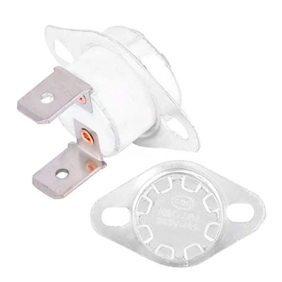 Afbeelding van Fafeicy KSD302 250 V 16 A thermische schakelaar 150 C / 302 ℉, temperatuurregeling schakelaar, normaal gesloten, temperatuurschakelaar, hoge precisie thermostaat (150 C)