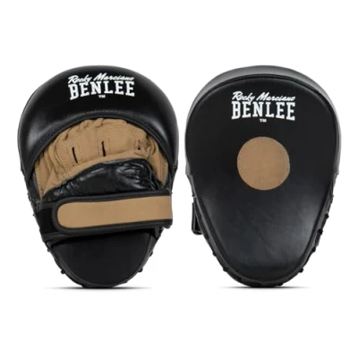 Afbeelding van Benlee Moore Hook &amp; Jab Pad Handschoenen Vechtsporthandschoenen Unisex zwart/bruin