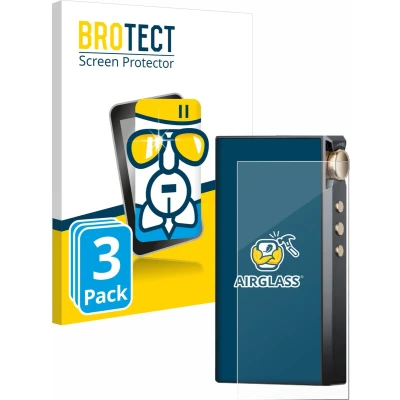 Afbeelding van BROTECT Screenprotector voor Cayin N3 Ultra Folie Beschermfolie Beschermglas transparant (3 Stuks)