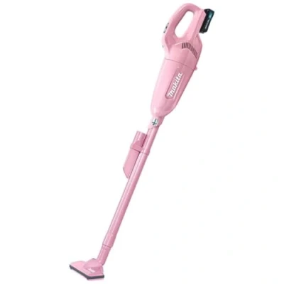 Afbeelding van Makita CL108FDSAP 12 V roze steel stofzuiger CXT met accu en lader