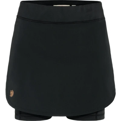 Afbeelding van Fjallraven Abisko Midsummer Skort Dames Outdoorbroek Black Maat 44