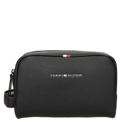 Afbeelding van Tommy Hilfiger Toilettas Met Logo Zwart