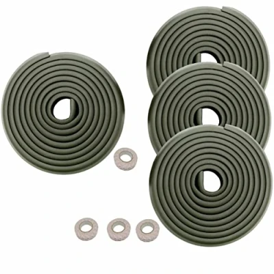Afbeelding van HIMRY KXD7000 20 m rol van schuim, schokbestendig, bescherming aan tafelranden, voor 4 x 5 m, zwart