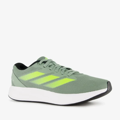 Afbeelding van adidas Duramo RC hardloopschoenen zonder voetbal, uniseks, Zilver Groen/Lucid Citroen/Core Zwart