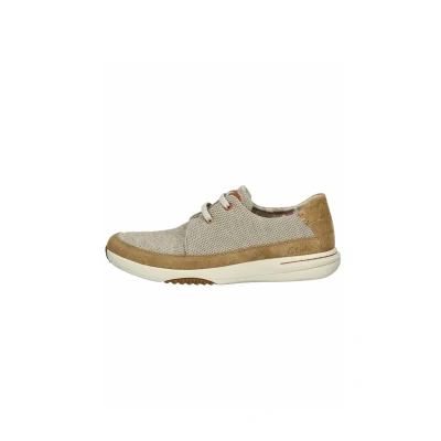 Afbeelding van Clarks Sneakers laag, Heren, Maat: 43, Sand combi Leer