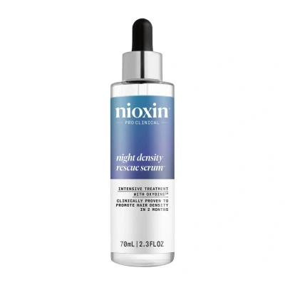 Afbeelding van Nioxin Night Density Rescue Serum 70ml Voor Beschadigd Haar